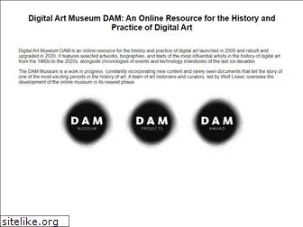 www.dam.org website price