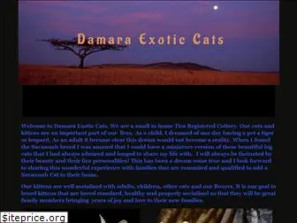damaraexoticcats.com