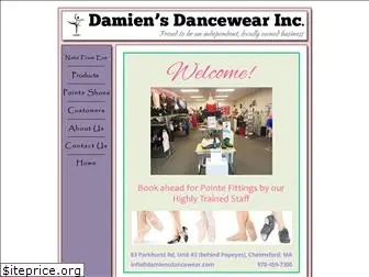 damiensdancewear.com