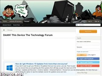 damnthisdevice.com