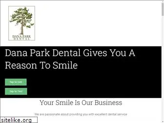 danaparkdental.com