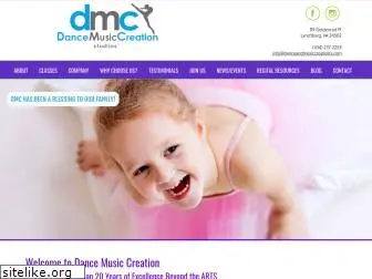 danceandmusiccreations.com