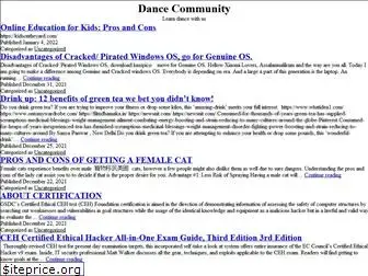 dancecommunity.website