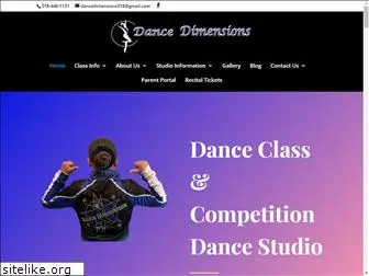 dancedimensionsalbany.com