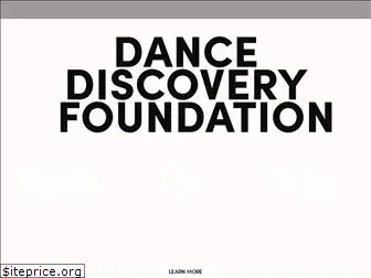dancediscoveryfoundation.org