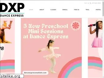 danceexpressmankato.com