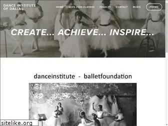 danceinstituteofdallas.com