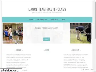 danceteammasterclass.com