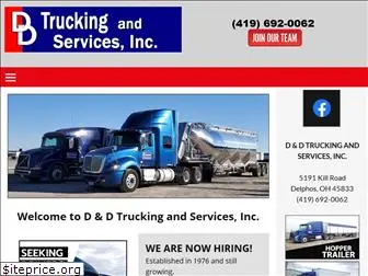 danddtrucking.com