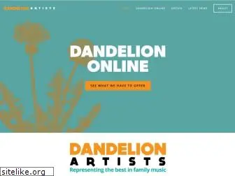 dandelionartists.com