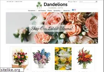 dandelionsflowers.com