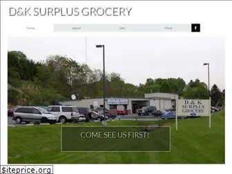 dandksurplusgrocery.com