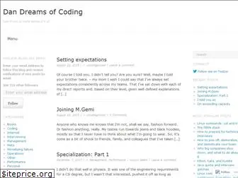 dandreamsofcoding.com