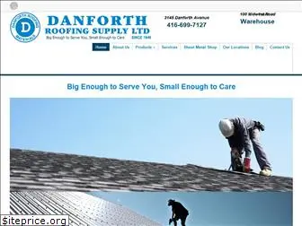 danforthroofingsupply.com