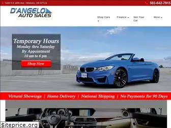 dangeloautosales.com