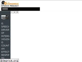 dangerousspeech.org