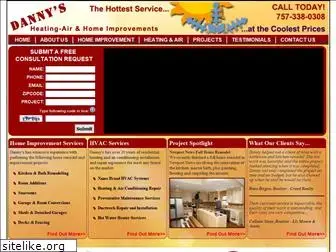 danny-heat-air-home-improvements.com