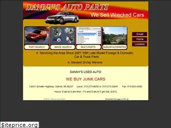 dannysautoparts.com