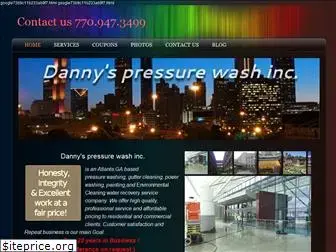 dannyspressurewashinc.com