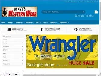 dannyswesternwear.com