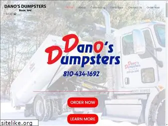 danosdumpsters.com