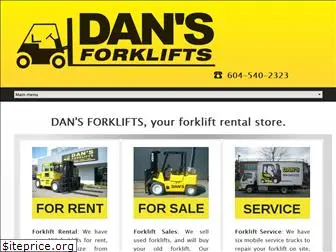 dansforklifts.com