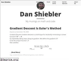 danshiebler.com