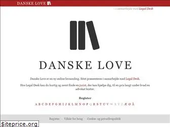 danskelove.dk