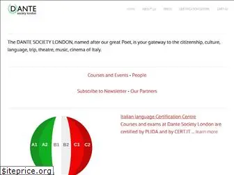 dantesocietylondon.com