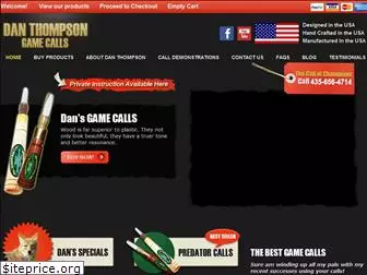 danthompsongamecalls.com