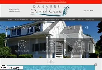 danversdentalcare.com