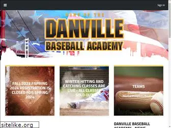 danvillebaseballacademy.com