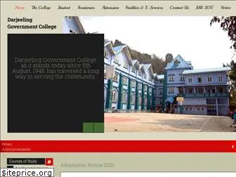 darjeelinggovernmentcollege.com