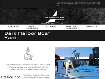 darkharborboatyard.com
