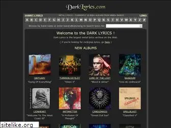 darklyrics.com