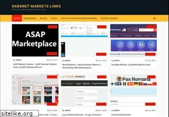 Current Darknet Markets