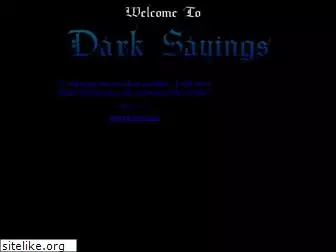 darksayings.com