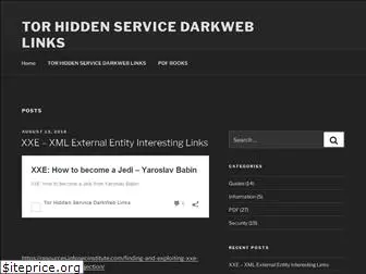 Dark Web Website Links
