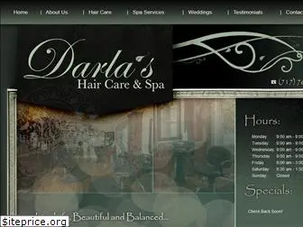 darlashaircareandspa.com