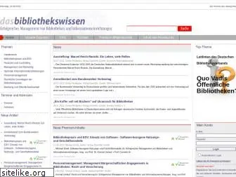 dasbibliothekswissen.de