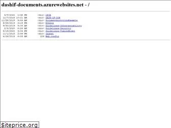 dashif-documents.azurewebsites.net