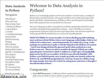 data-analysis-in-python.org