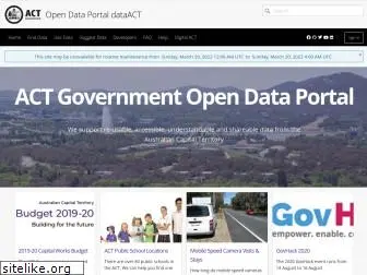 data.act.gov.au