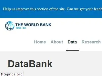 databank.worldbank.org