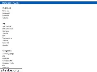 database.guide