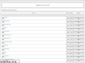 databaseforum.info