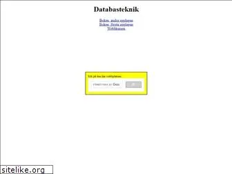 databasteknik.se