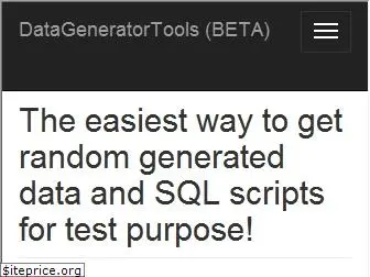 datageneratortools.com