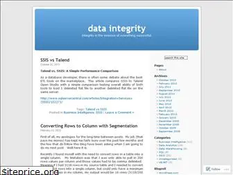 dataintegrity.wordpress.com