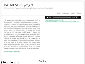 datajusticeproject.net